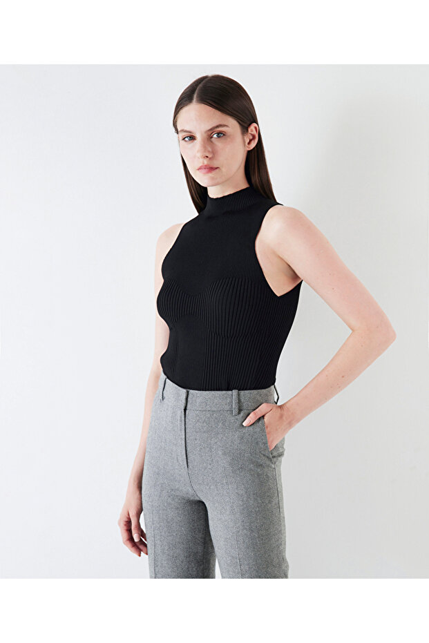 Gerade geschnittene Hose - 2