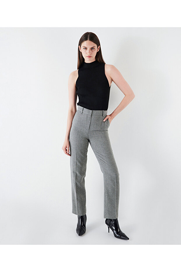 Gerade geschnittene Hose - 1