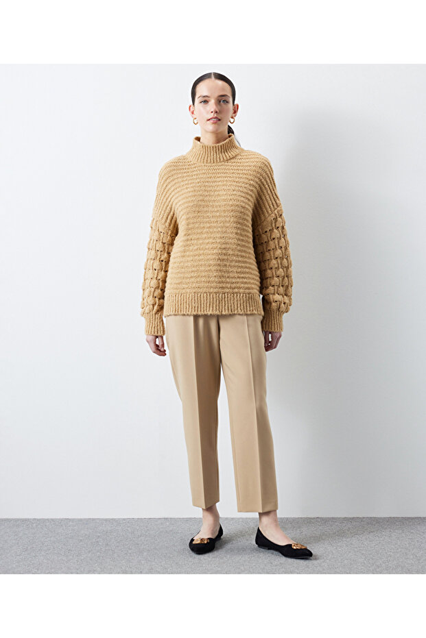 Örgü mix kazak - 2