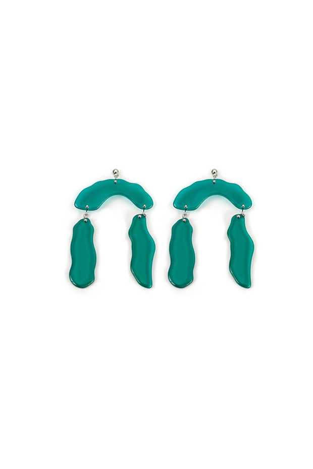 أقراط متدلية غير متبلورة - 1