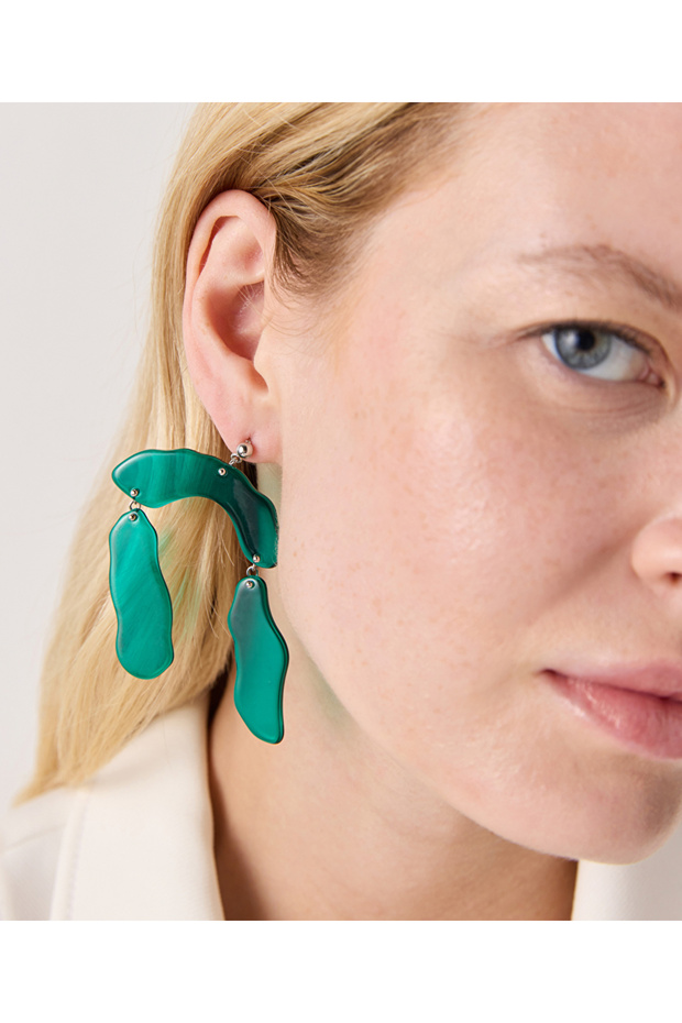 أقراط متدلية غير متبلورة - 2