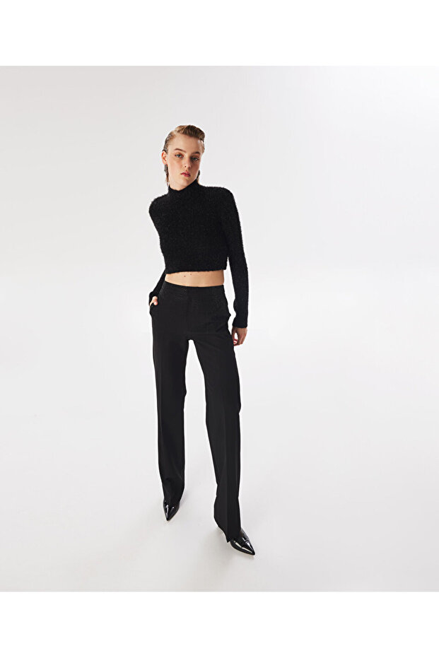 Hotfıx baskılı pantolon - 4