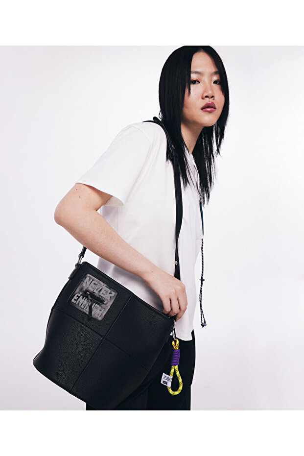 Slogan Pattern Bag - 2