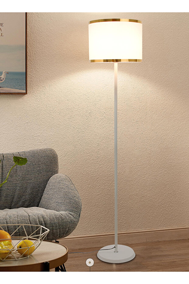 Simple Modern Dimmable Vertical Floor Lamp 12W - 1