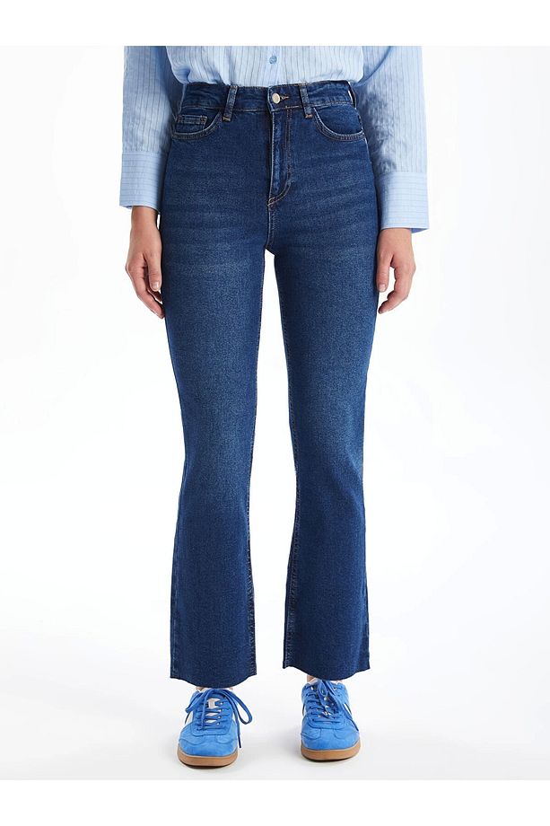 LCW Jeans İndigo Mars Flare Kadın Jean Pantolon - 2