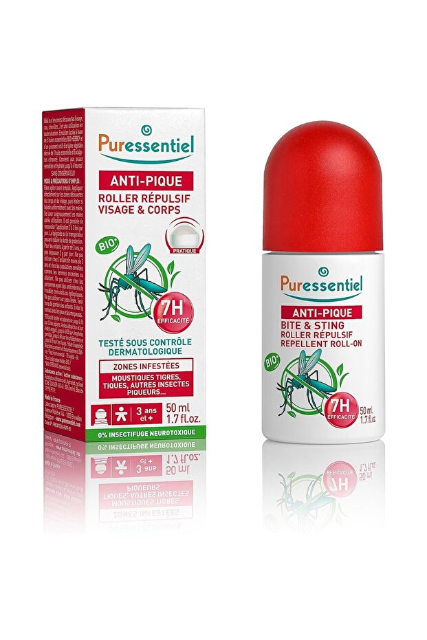 Anti Bite & Sting Roll On - With 11 Essential Oils For Insect Stings & Bites | 5Ml