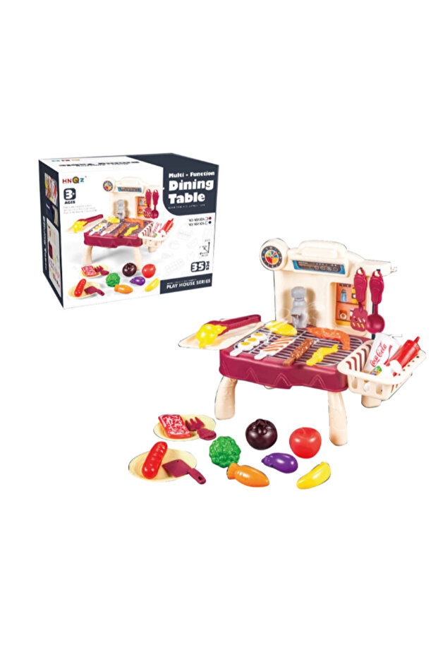 طاولة طعام متعددة الوظائف 35 قطعة 18-2096381 - 1