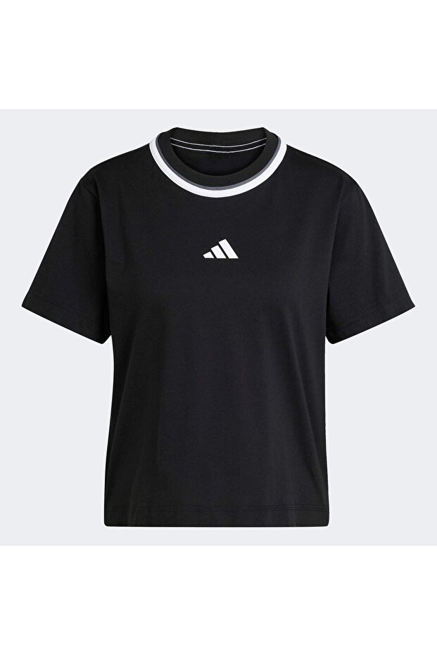 Essentials Kadın Siyah Tişört (JD5551) - 6