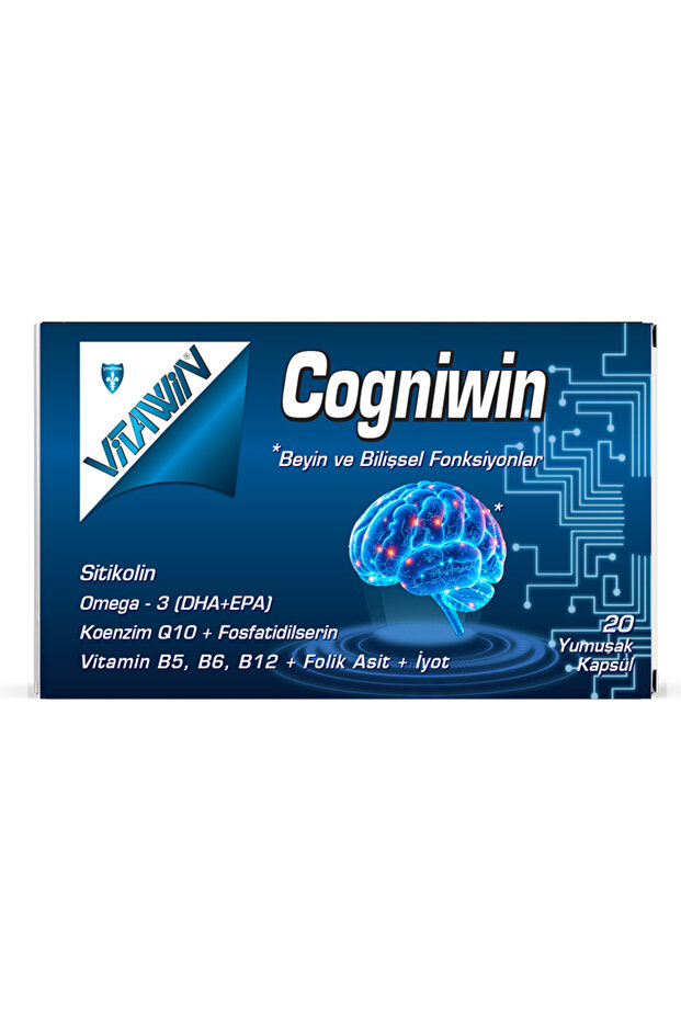 Cogniwin Sitikolin 20 Kapsül - 1