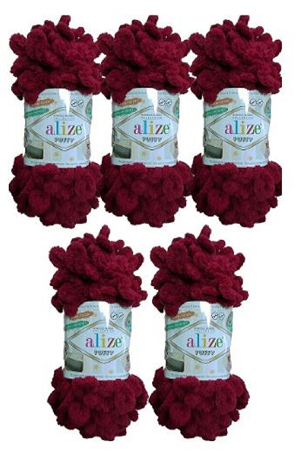 ALİZE PUFFY VİŞNE 5 ADET COLOR : 107 - 1