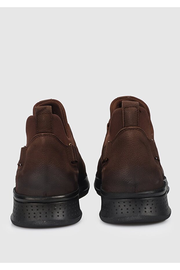 Kahve Deri Erkek Bot - 4