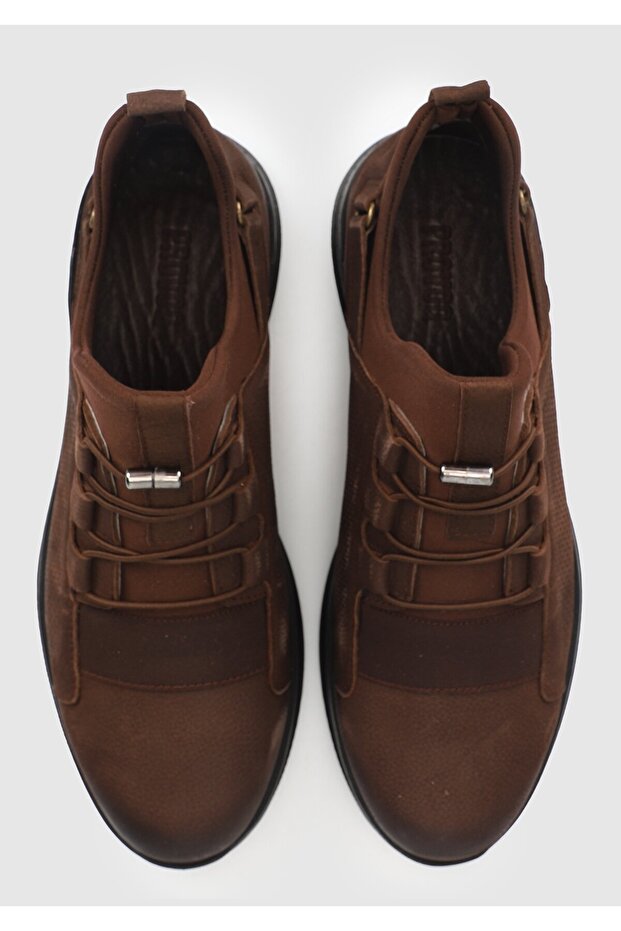 Kahve Deri Erkek Bot - 5