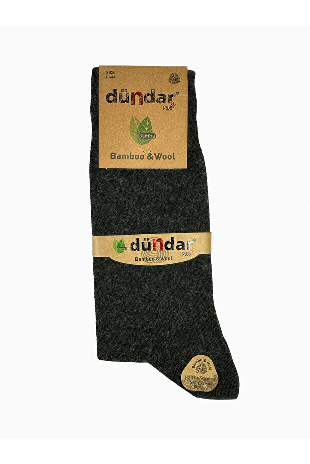 Erkek Bambu Yün Çorap - 1