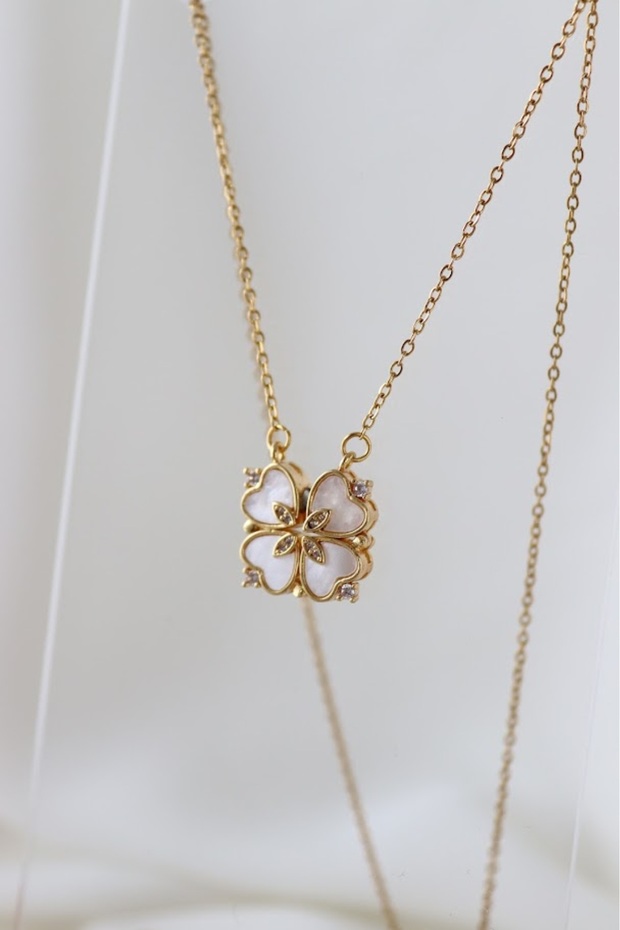 YONCA AÇILAN KALP KOLYE - 1