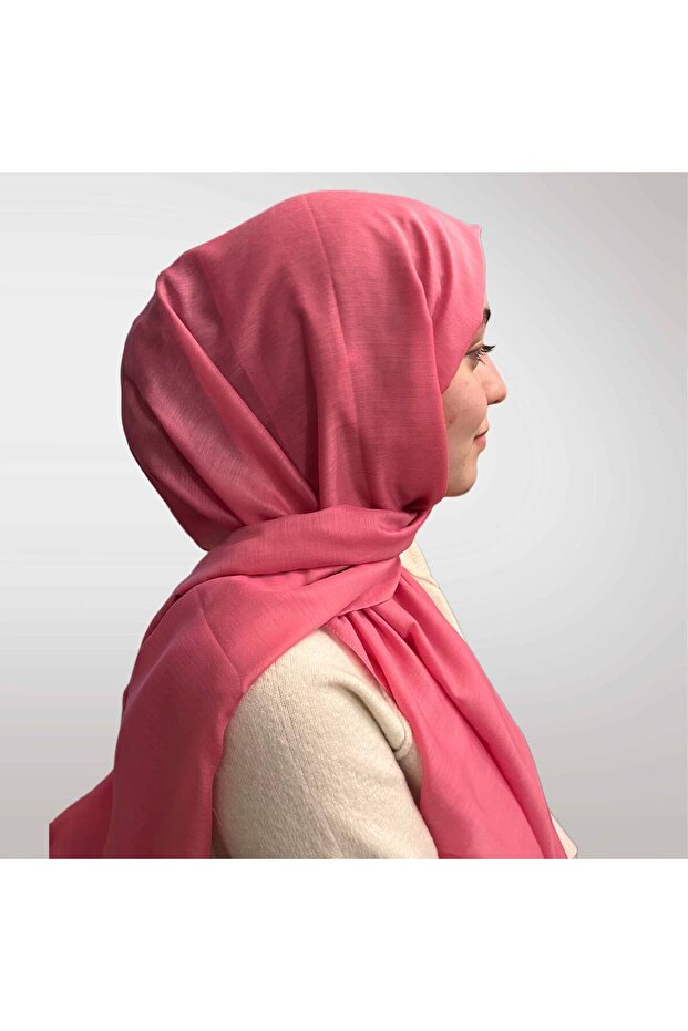 Solid Color Cotton Shawl - 1