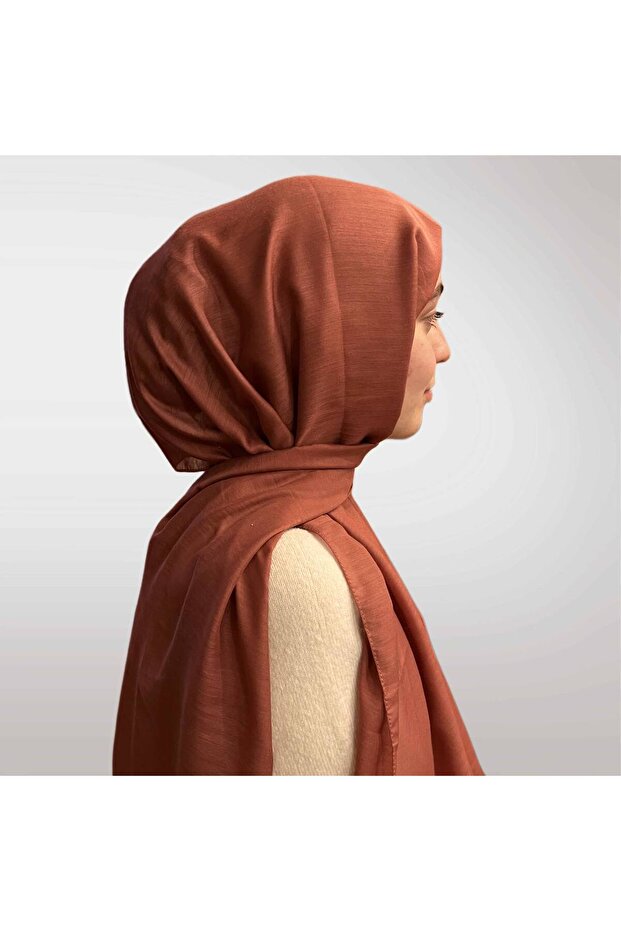 Solid Color Cotton Shawl - 1
