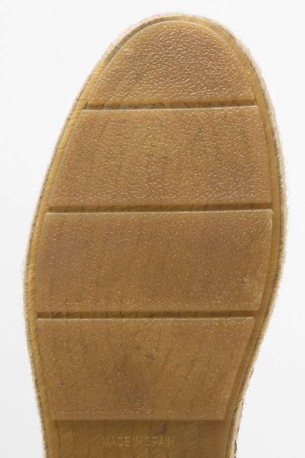Burnu dikişli espadril - 6