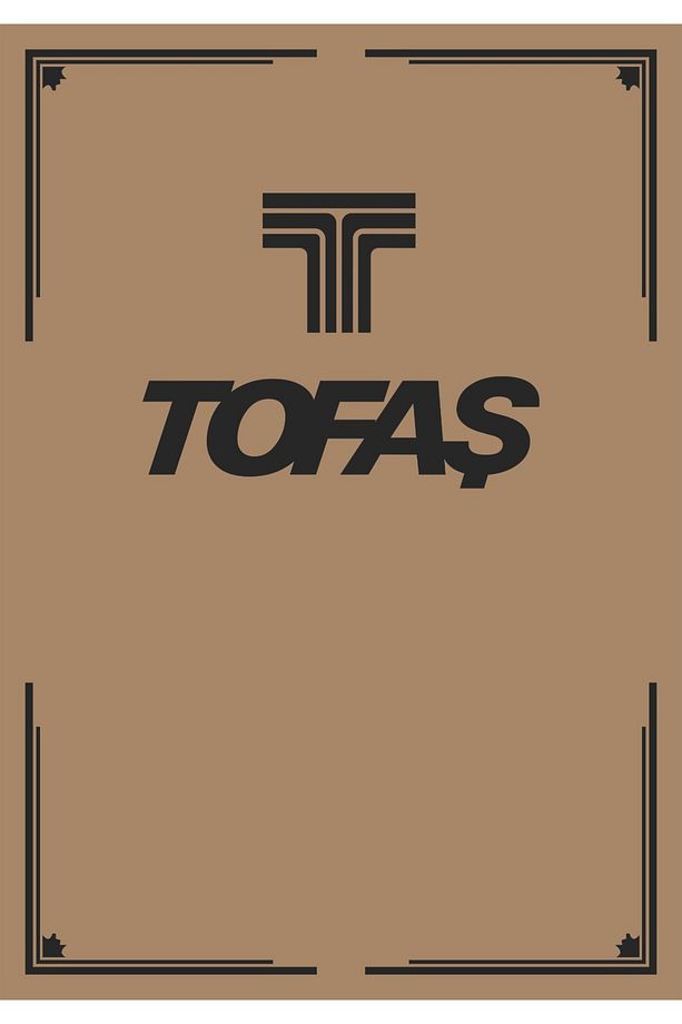 kağıt oto paspas tofaş 130gr kraft 100 adet - 1