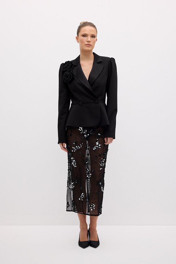 Mert Aslan Peplum Ceket - 7