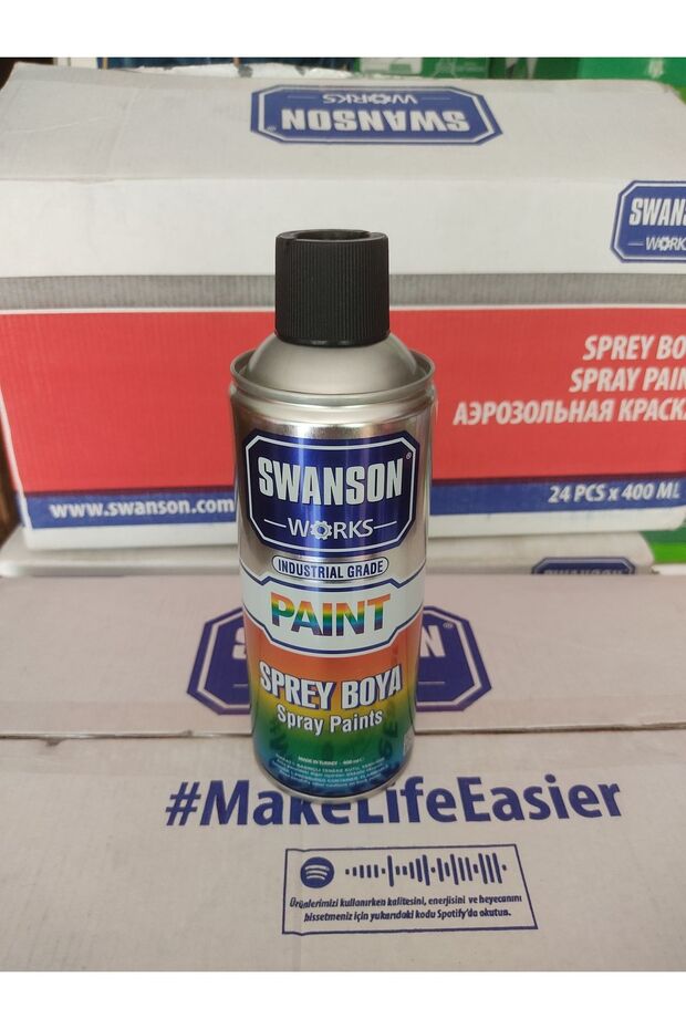 Siyah Sprey Boya 400ml - 2