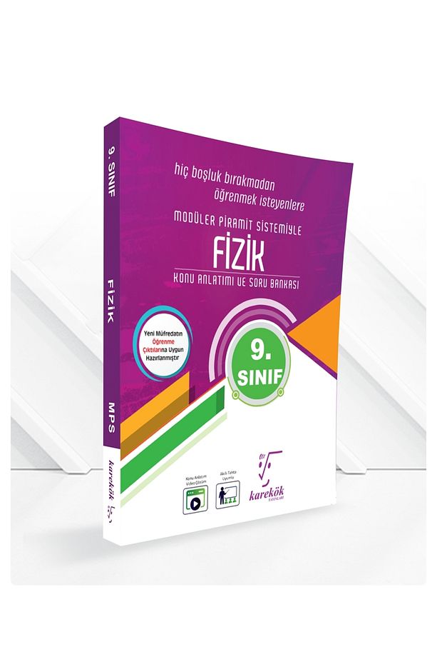 2024-2025 Müfredat Yeni Maarif Modeli 9 Sınıf Fizik-Kimya-Biyoloji Konu Anlatımlı Soru Bankası - 2