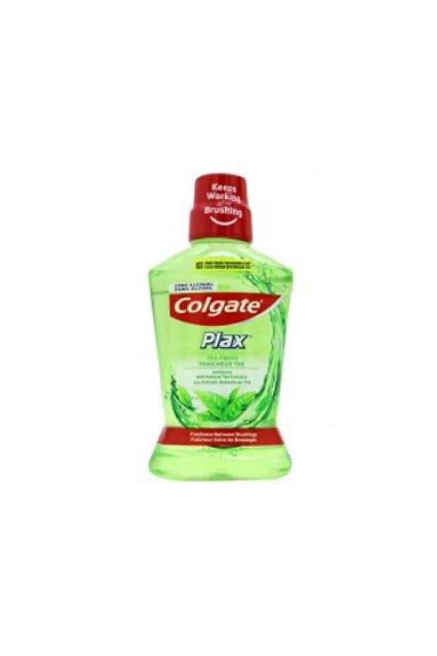 M.w 500 ml Plax Tea Fresh (5515) --- كولجيت غسول فم بلاكس الشاي الطازج 500 مل
