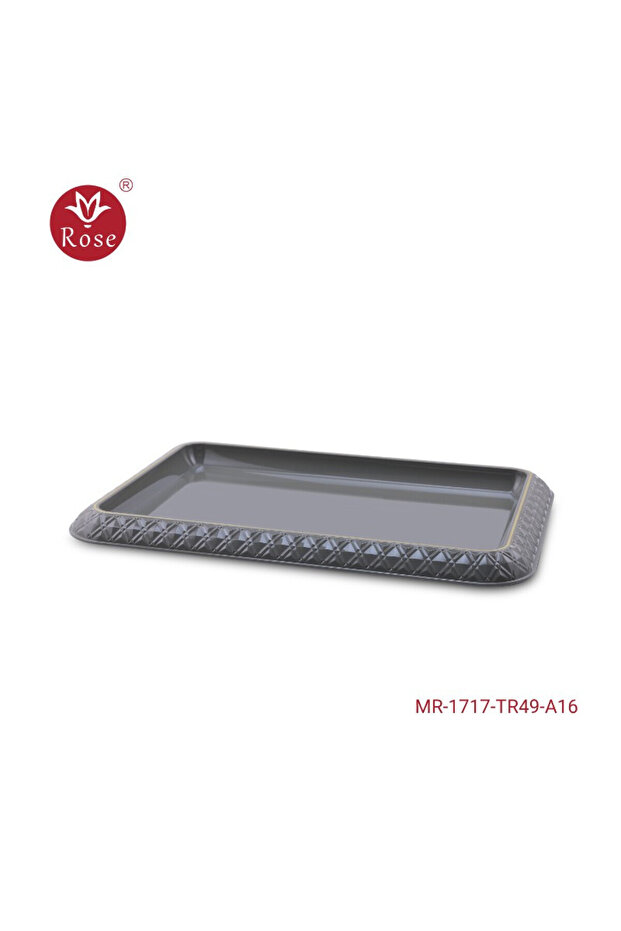 Mr-1717-صينية تقديم الشاي والقهوة روز