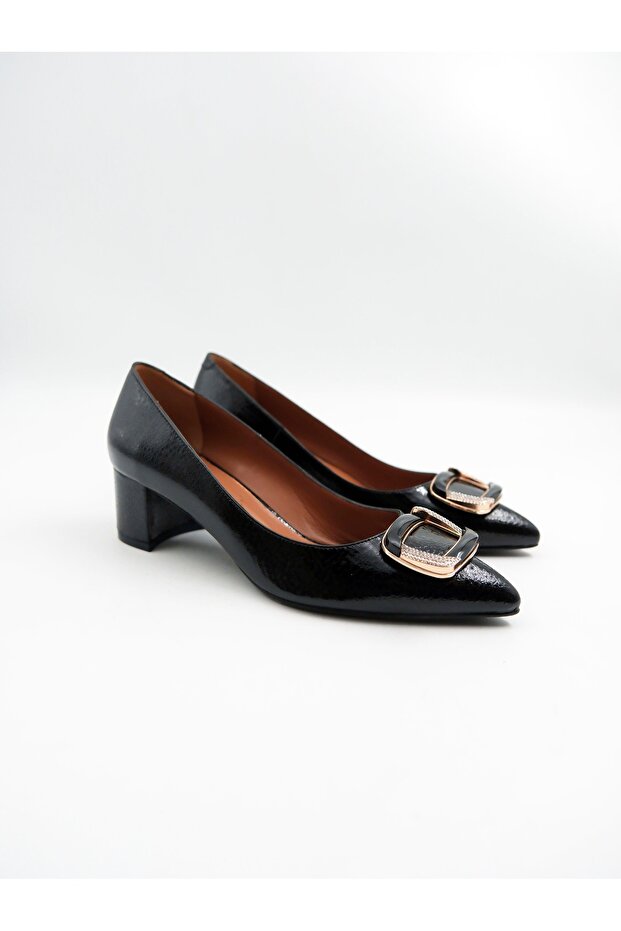 Women's Genuine Leather Heeled Shoes