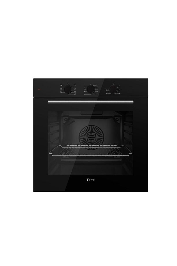 Flowart BL Modüler Seriisi 3'lü Siyah Ankastre Set ( QBL62CS-BL135-D086 ) - 2