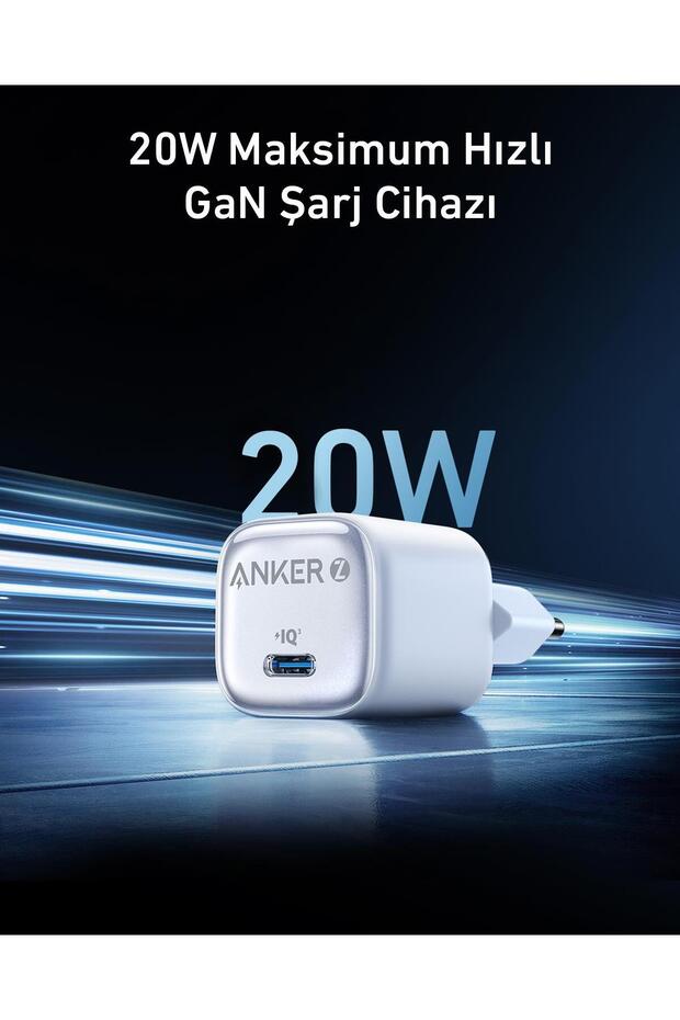 Zolo 20W Şarj Cihazı, USB-C, Beyaz - A2699 - 3