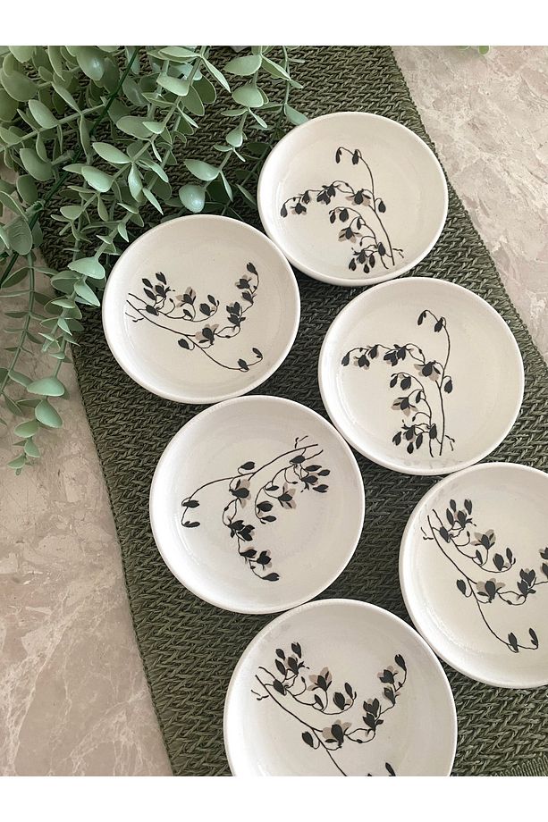 Eylül Model 6 Adet Yuvarlak Kahvaltılık Tabağı - 3