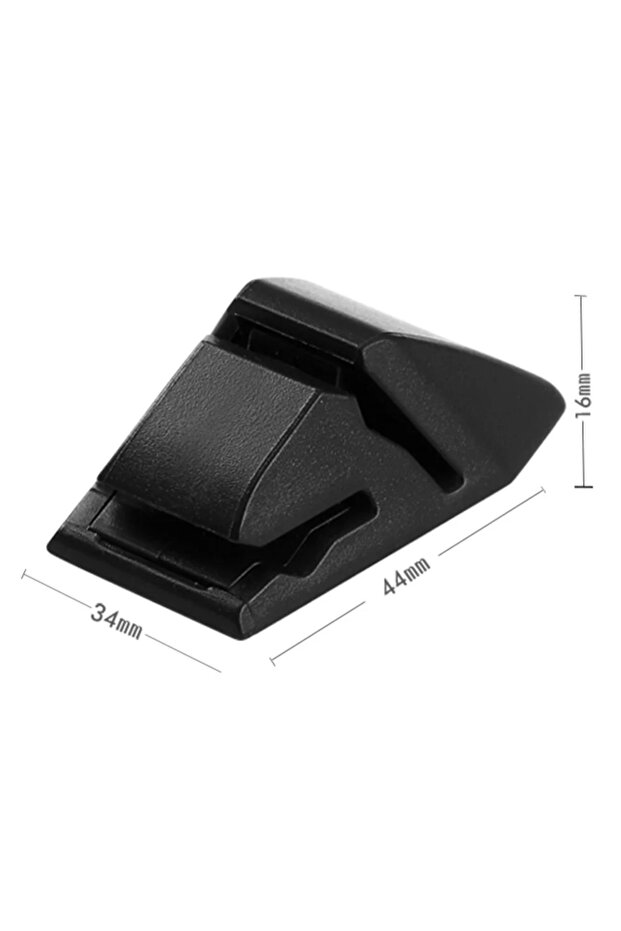 black Multifunctional Car Card Clamp Parking Card Fixed Holder Clip Auto Accessories Temporary Parki