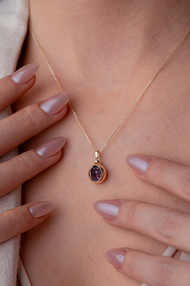 Altın Nar Kolye - 2