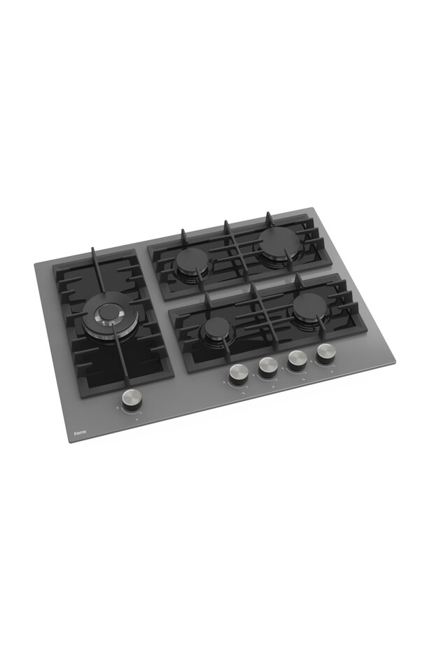 Flowart BL Modüler Seriisi 3'lü Gri Ankastre Set ( QBL62CPR-BL138-D079 ) - 6