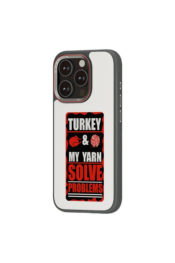 iPhone (16 Promax) Görüntü Yansıtan Akıllı NFC Lüx Kapak Kılıf - 1