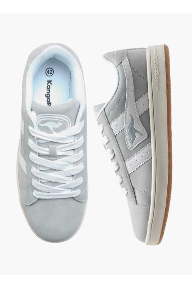 KangaROOS Men's Logo Detail Sneakers with Lace-Up Closure