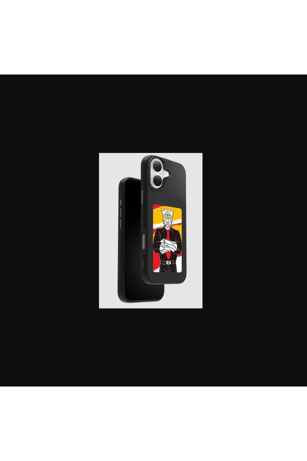 iPhone 16 Görüntü Yansıtan Akıllı NFC Lüx Kapak Kılıf - 4