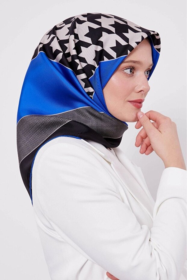 وشاح حرير تويل موديل: LD4171