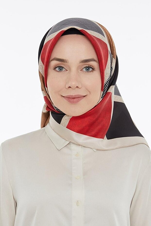 Twill İpek Eşarp LD4181 - 1