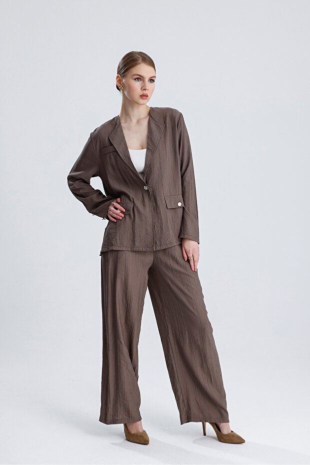 Judge Pocket Detailed Double Suit