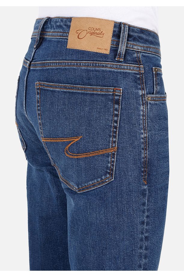067 Jack Regular Fit Orta Bel Daralan Paça Erkek Mavi Jean Pantolon Cl1071255 - 6