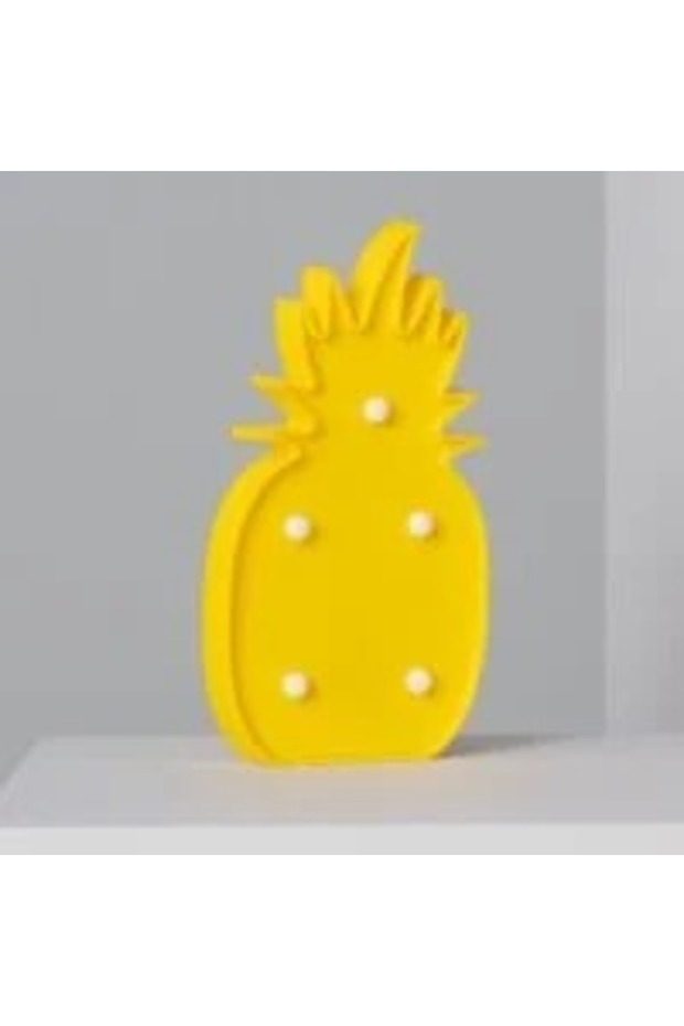 مصباح مكتب باضاءة LED استوائية على شكل اناناس - 1