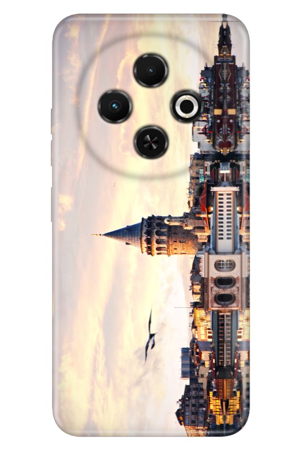 Spark 30C 6.67 " Case Pictorial Rubber Silicone Cover Yeditepe