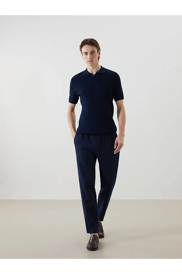 LCW Vision Lacivert Standart Kalıp Erkek Pantolon - 4
