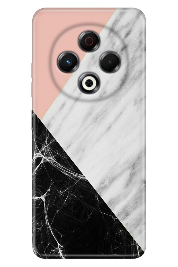 Spark 30 Kl6 Case Camera Protection Silicone Printed Black Pink White Marble