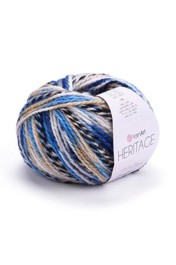 Herıtage - Ebruli El Örgü Ipi Ebruli-332 - 1