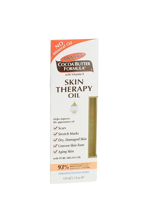 Palmers Cocoa Butter Skin Therapy Oil Pump 5.1 Ounce (150ml) (2 Pack)
