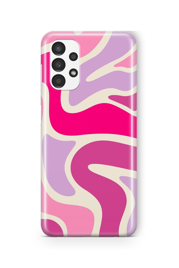 Samsung Galaxy A52 Compatible Pastel Design Printed Transparent Case