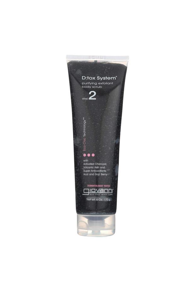 COSMETICS D:Tox Purifying Exfoliant Body Scrub - Nourish & Hydrate Skin (6oz/170g)