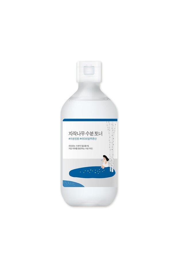 Birch Juice Hydrating Toner 300ml, Vita Hyaluronic Acid, Alcohol-Free, Fragrance-Free
